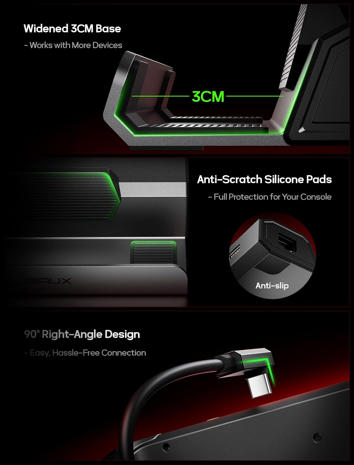 Thumbnail 5 de JSAUX Steam Deck Dock 100W 4K@120Hz