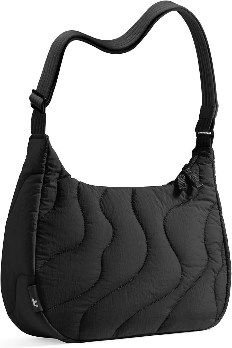 Detalle de tomtoc 9L Puffy Sling Backpack: Lightweight Crossbody with Soft Device Protection