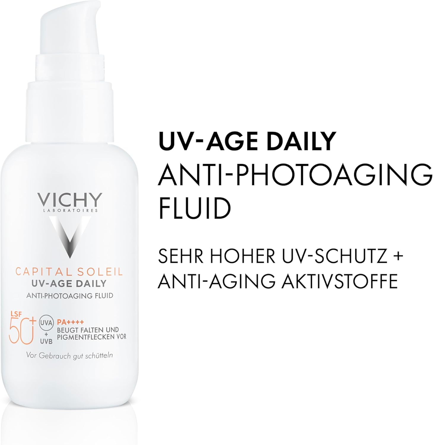 Thumbnail 5 de Vichy Capital Soleil UV-Age Daily SPF50+ Invisible Face Sun Protection with Niacinamide & Peptides (40ml)