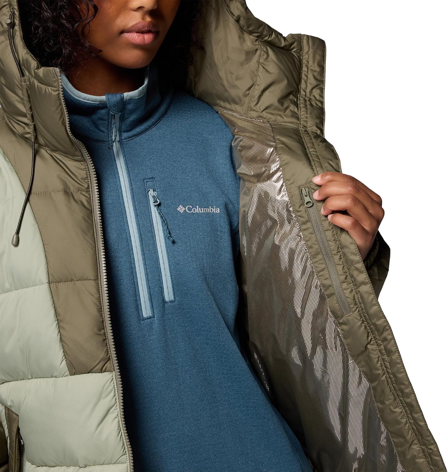 Thumbnail 4 de Columbia Pike Lake III Hooded Jacket Doudoune femme