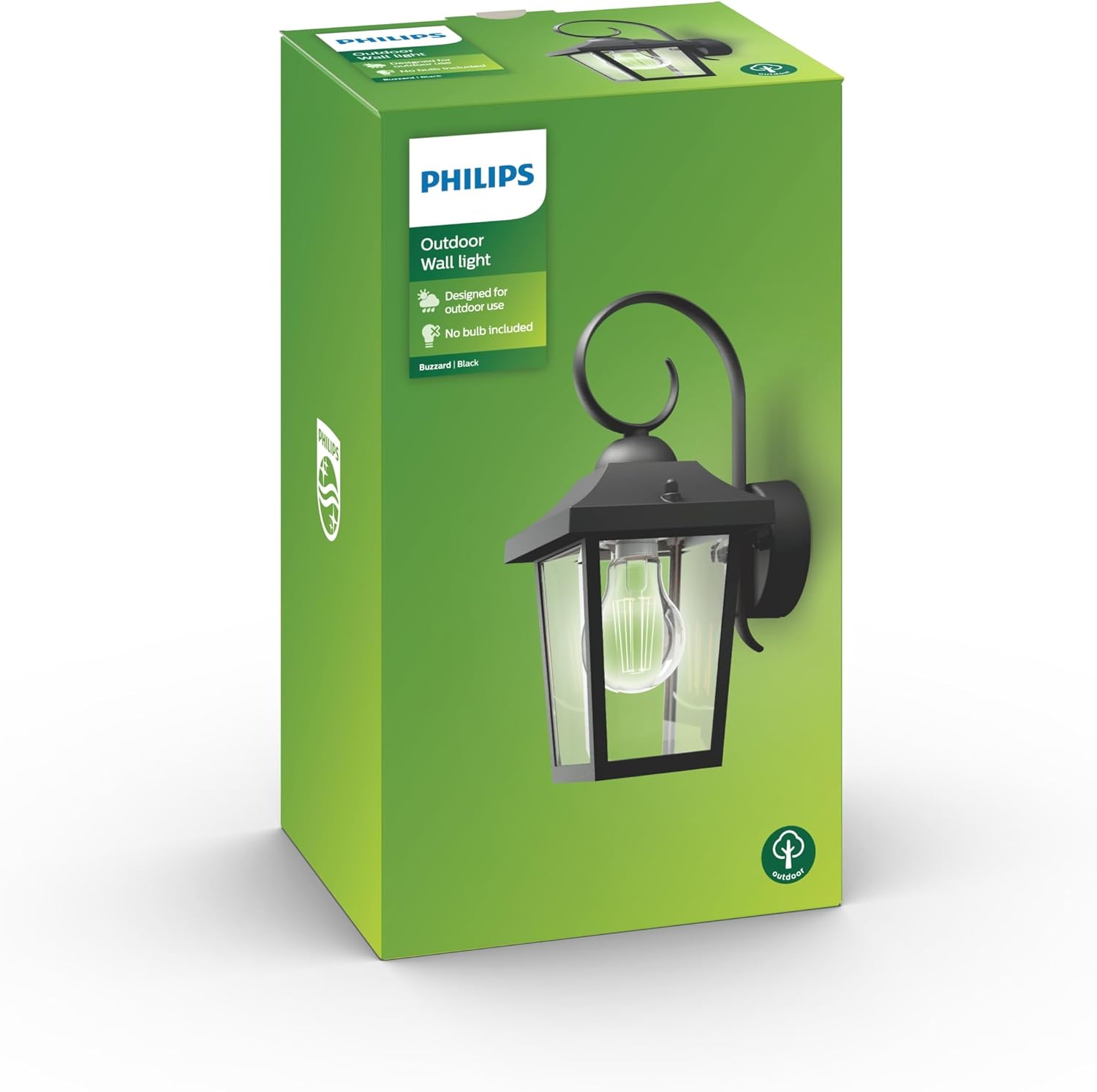 Detalle de Philips Buzzard applique murale extérieure IP44