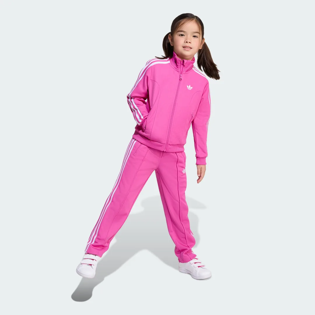 Detalle de Chándal AOP (infantil) de Adidas, rosa