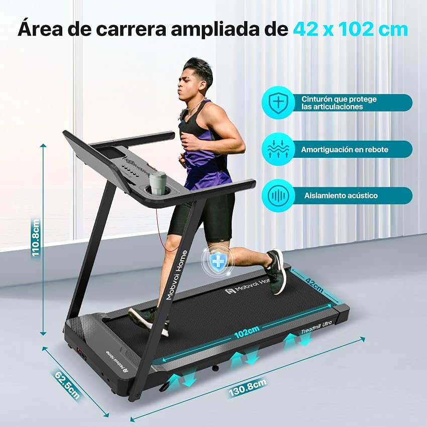 Thumbnail 6 de Mobvoi Cinta de Correr 3 en 1 🏃♂️ para Casa y Oficina