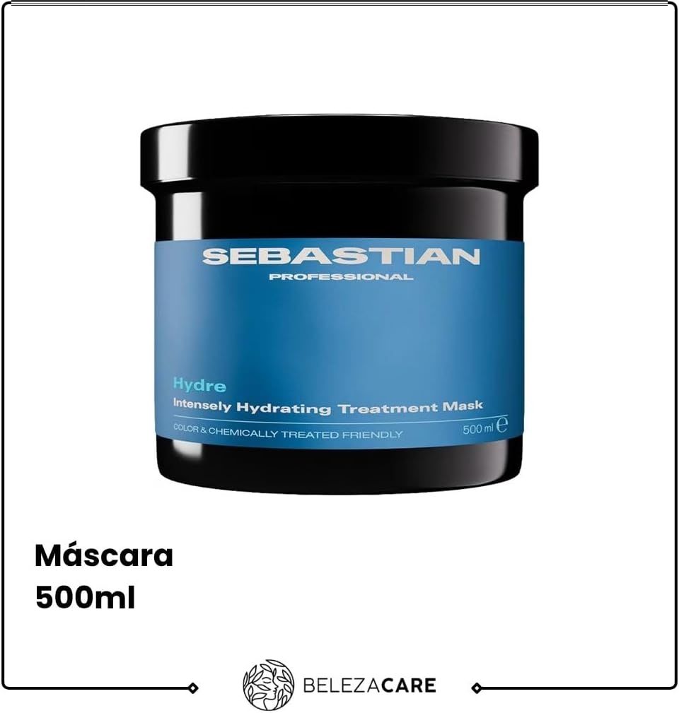 Detalle 2 de Sebastian Professional Hydre Treatment Mask, 500 ml, 5-minute moisture for dry hair