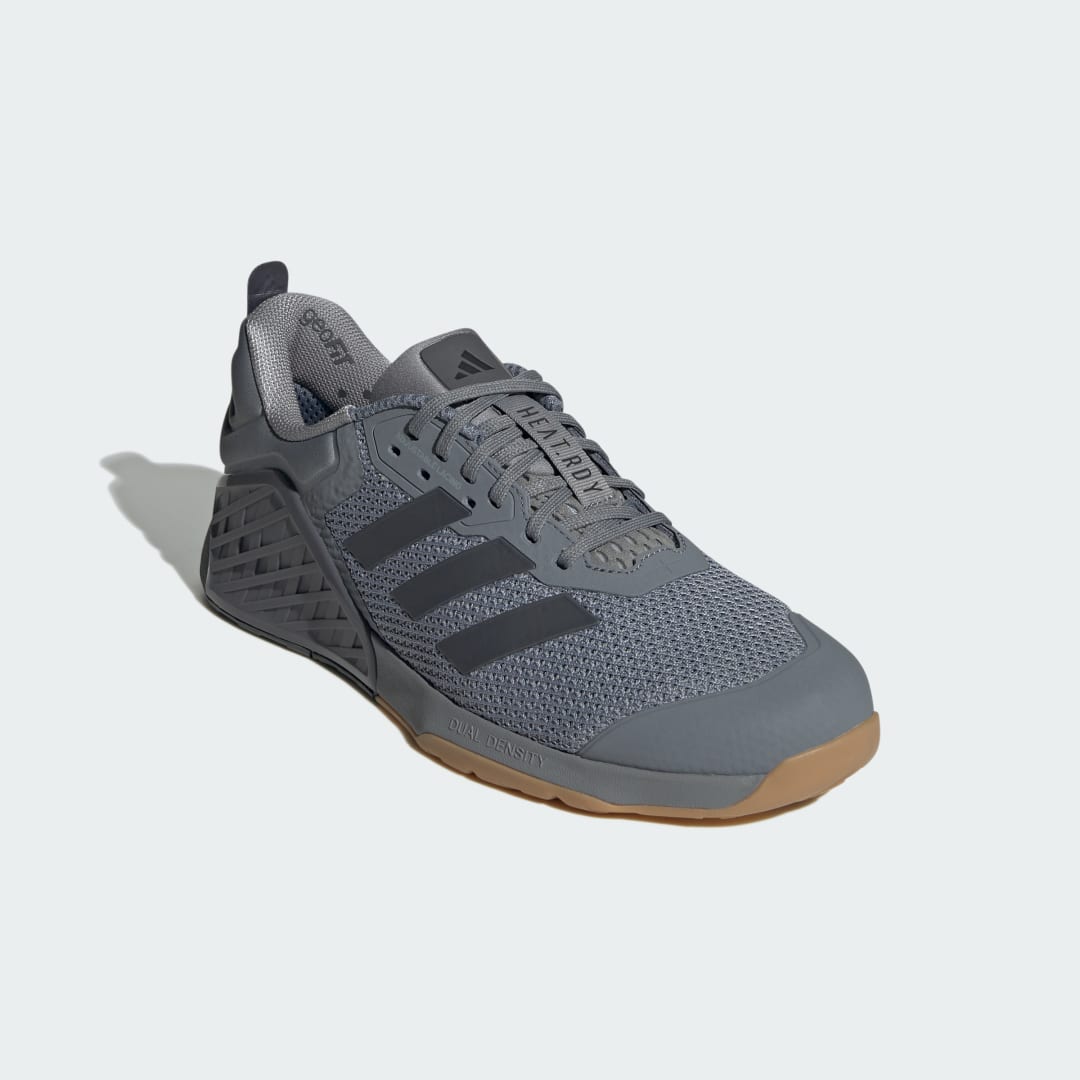 Detalle 2 de Zapatilla de training Dropset 3 de Adidas – Gris, para uso diario en entrenamientos