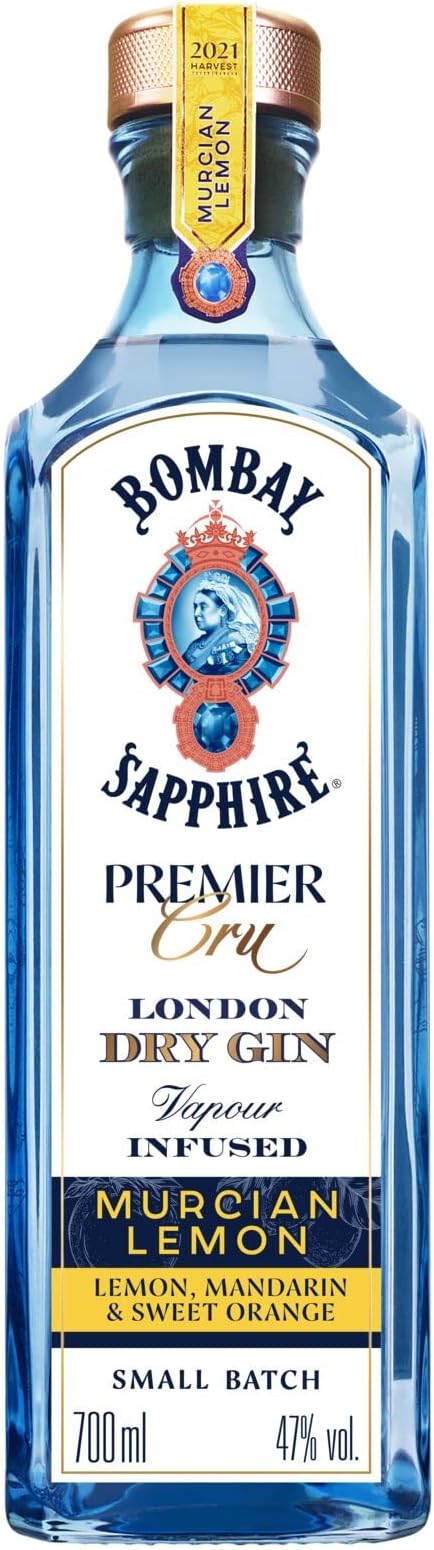 Bombay Sapphire Premier Cru Ginebra London Dry con Botánicos