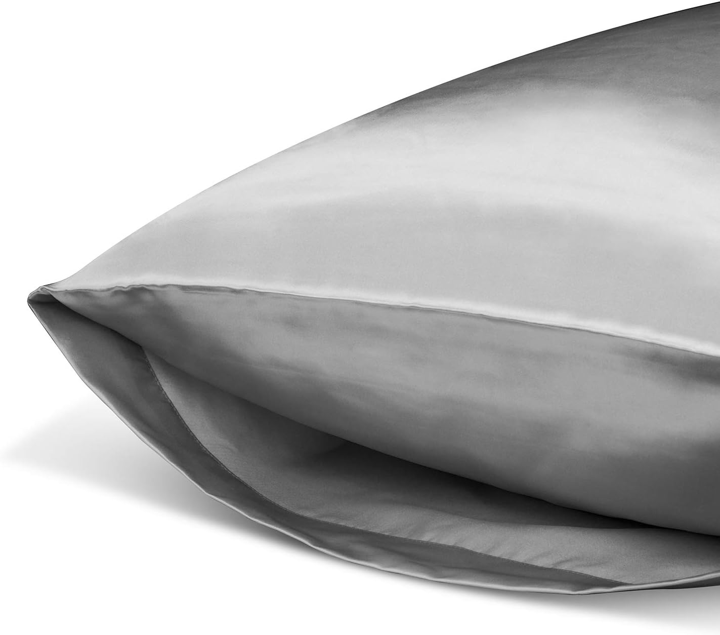 Thumbnail 6 de BEDELITE BEUSA11M018 Satin Body Pillowcase, 20 x 54 Inch, Gray