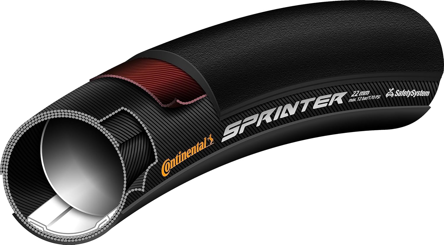 Thumbnail 2 de Continental Sprinter pneumatico tubolare 25mm