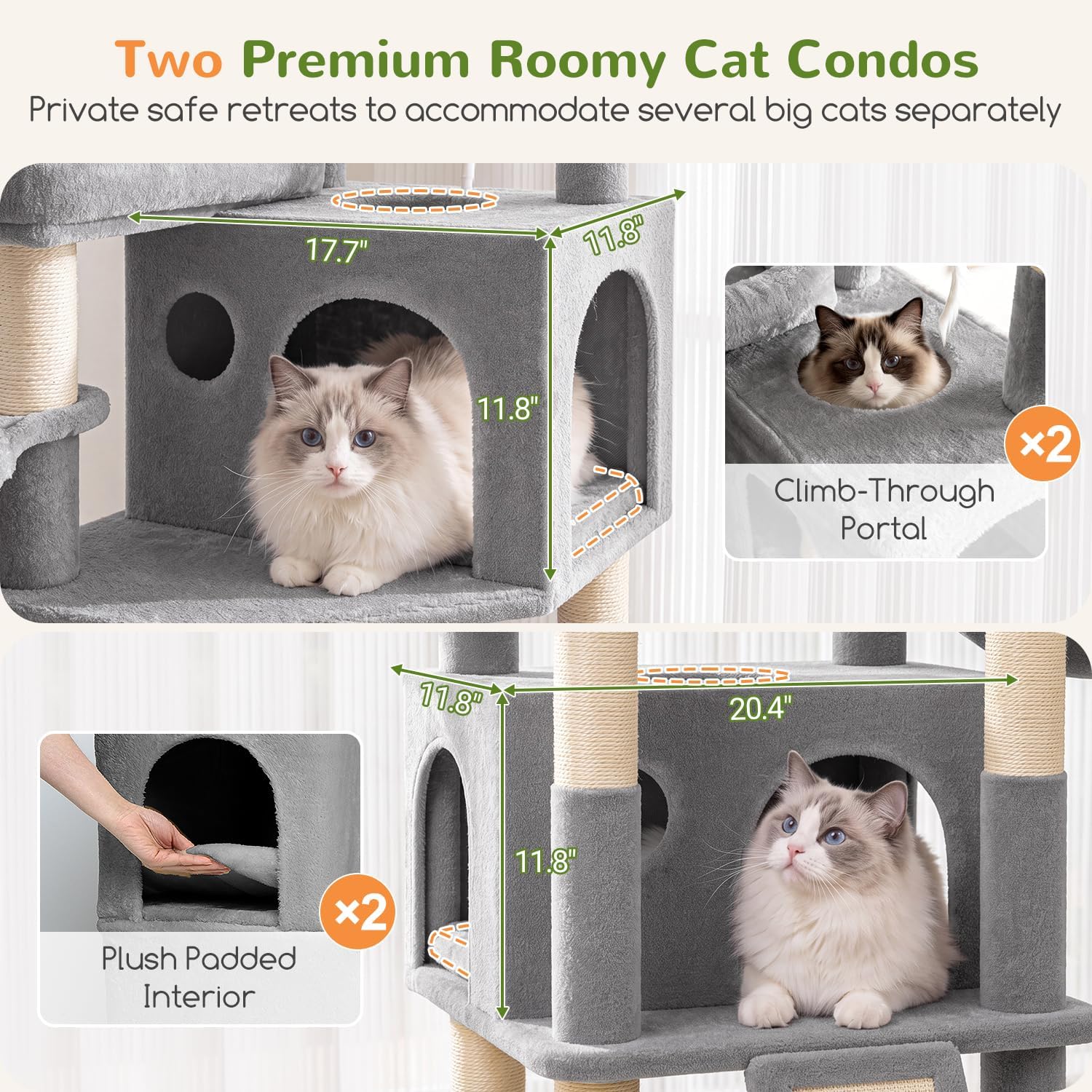 Detalle 2 de Globlazer Cat Tree F74H
