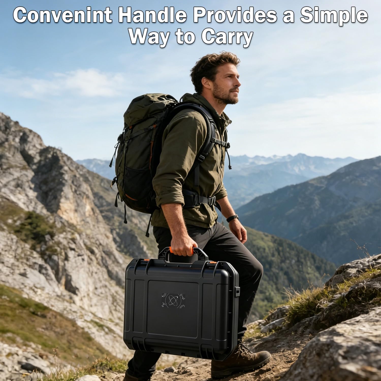 Thumbnail 3 de MONOJOY IP67 Waterproof Hard Carrying Case for Starlink Mini (with Foam Insert)