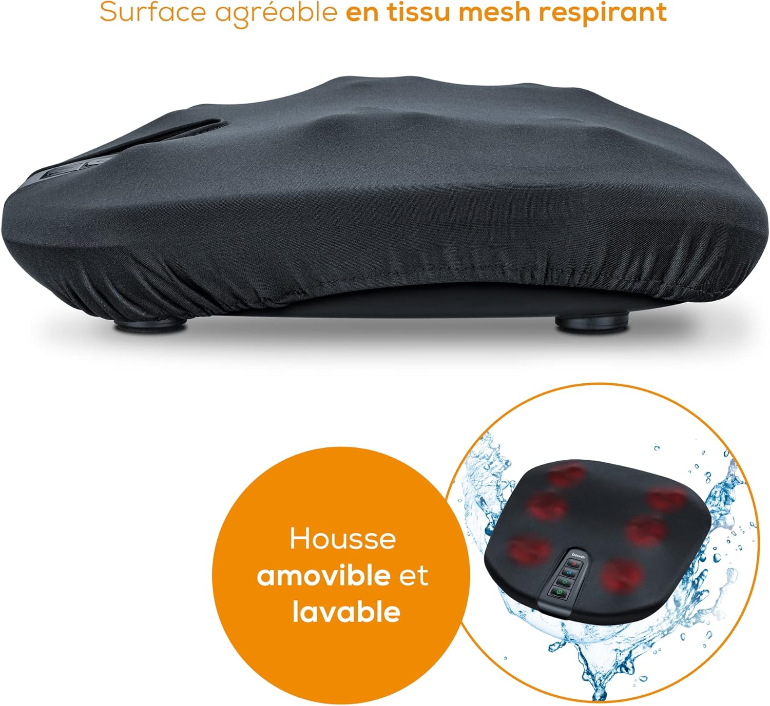 Detalle de Beurer FM 70 — Appareil de massage Shiatsu pour les pieds et le dos