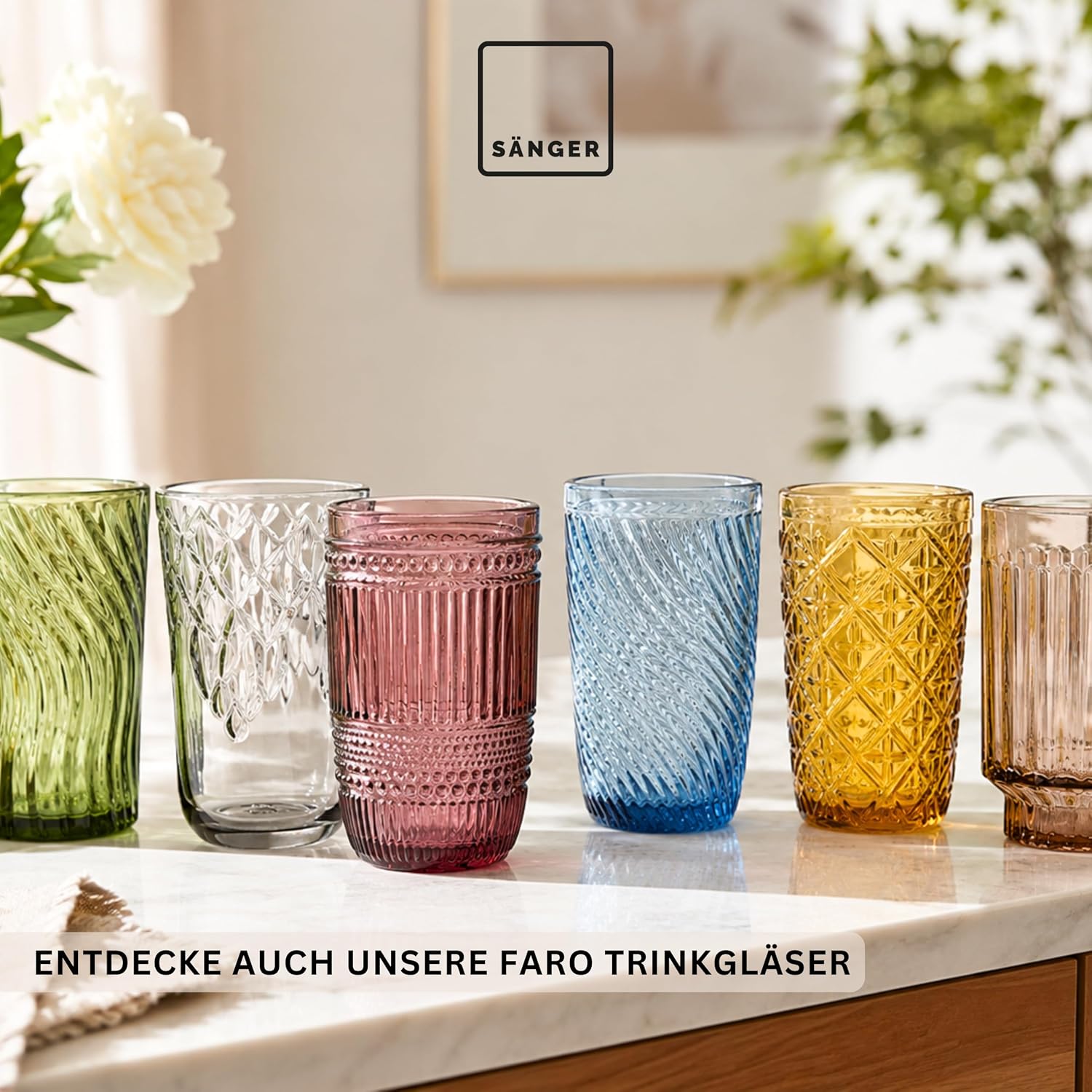 Thumbnail 6 de Sänger Trinkgläser Porto 310 ml Set für 6 Personen