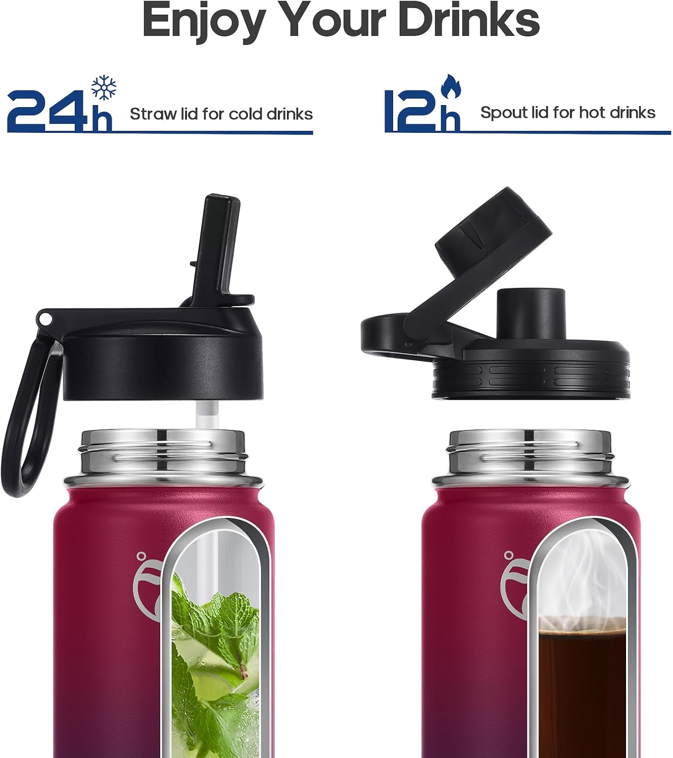 Thumbnail 4 de HydroPal Vacuum Insulated Bottle 1200ml