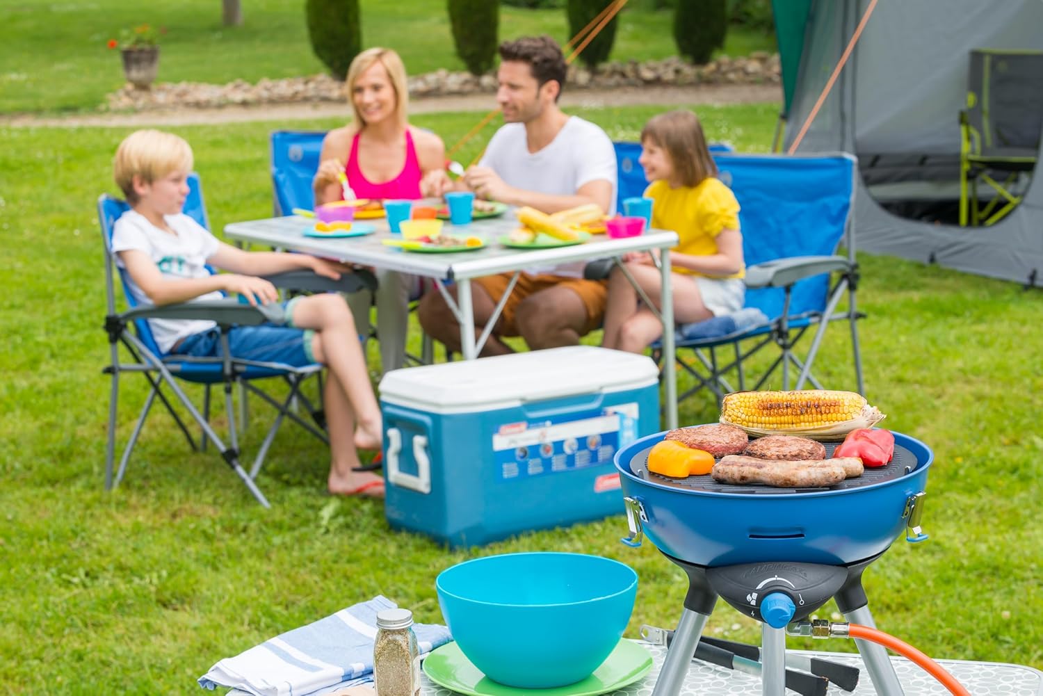 Thumbnail 4 de Campingaz Party Grill 400 fornello: barbecue a gas portatile con accensione piezoelettrica