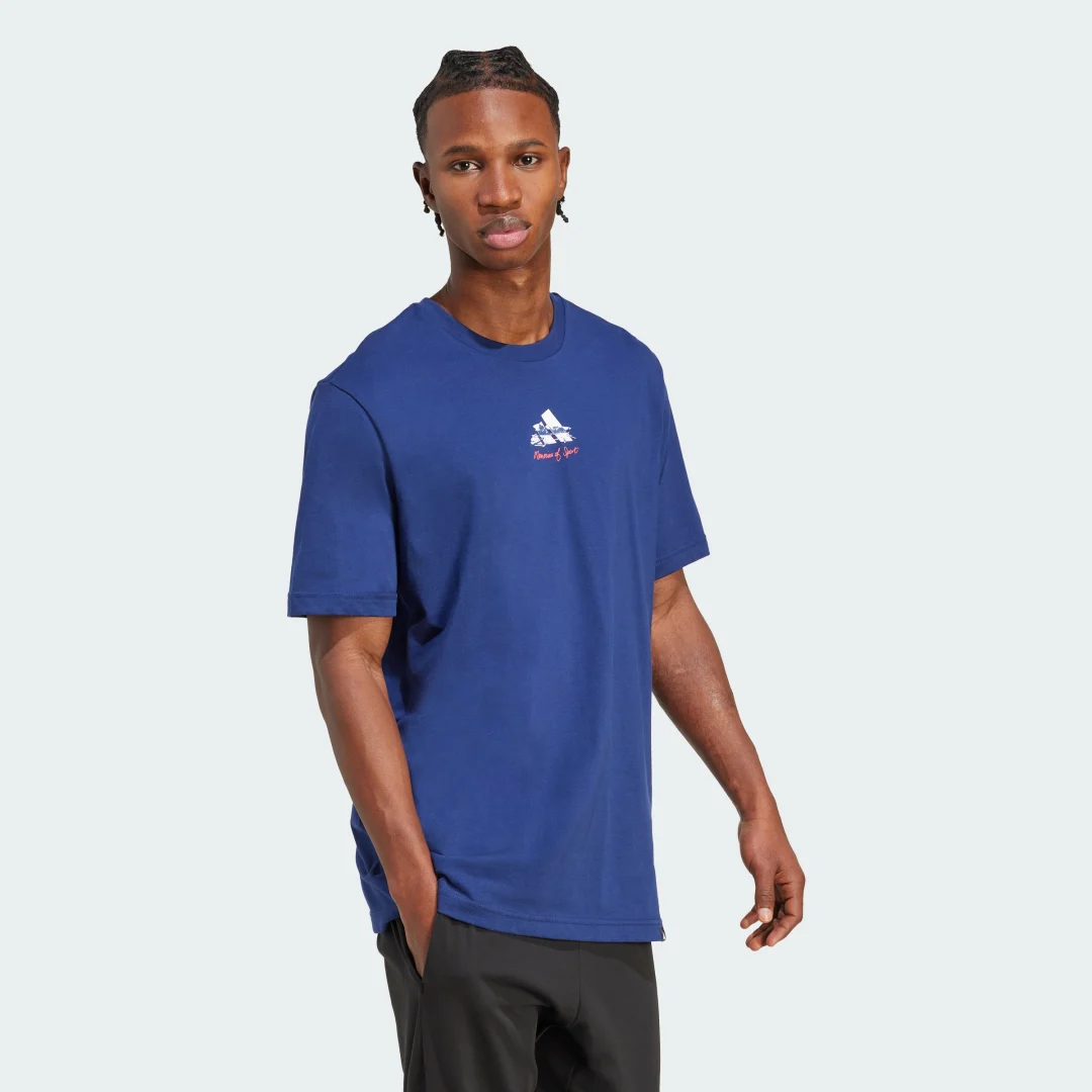 Thumbnail 2 de Camiseta estampada Memories Of Sport Gallery de Adidas (Azul)