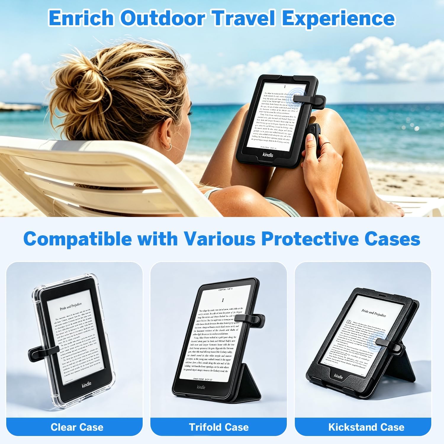Thumbnail 5 de Page Turner Ring for Kindle and More: Hands-Free Remote Page Turning