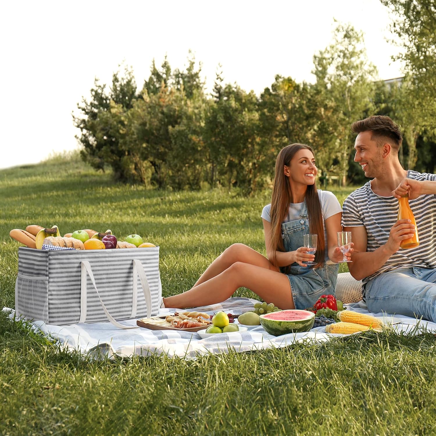 Detalle de Lifewit Extra Large Tote Bag: Reusable Grocery Tote