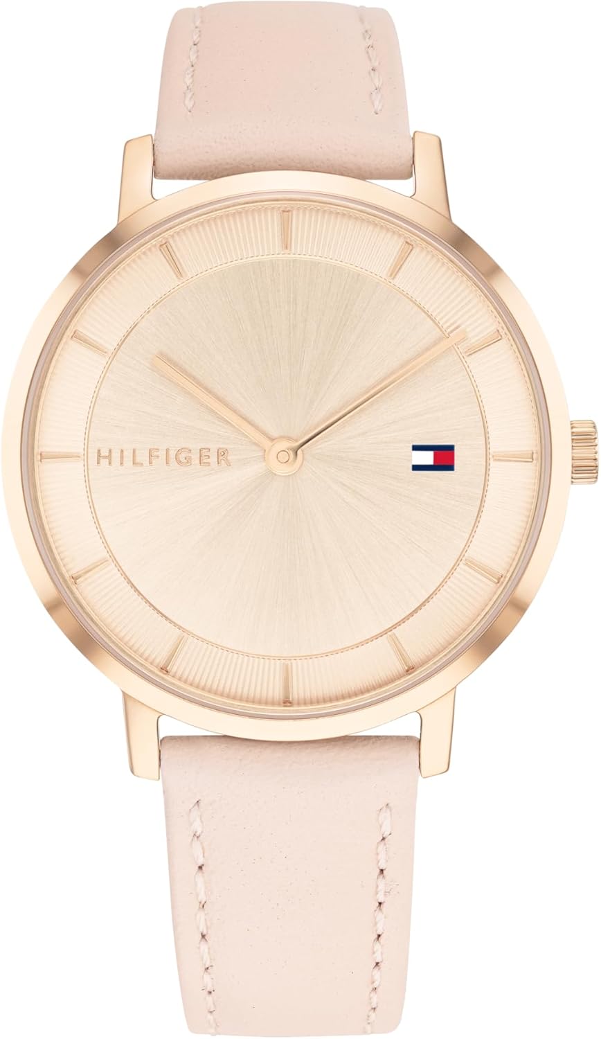 Thumbnail 4 de Tommy Hilfiger Damen-Zweizeiger-Quarzuhr mit Edelstahlarmband – 35-mm-Gehäuse