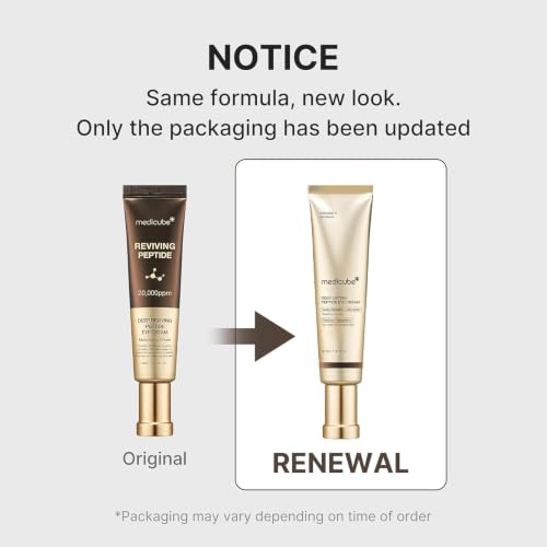 Detalle 2 de medicube Eye Cream with Deep Reviving Peptide for Fine Lines Care