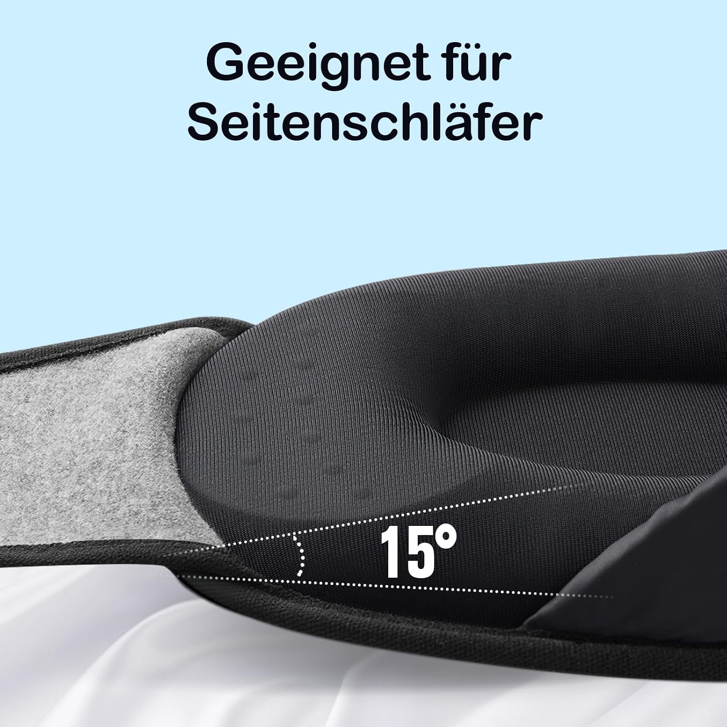 Thumbnail 3 de INNELO Schlafmaske für Seitenschläfer 15°