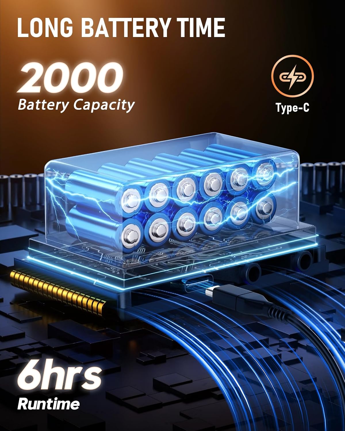Detalle de Flatsons 10W Mini Guitar Amp: Portable Analog Power for Practice and On-the-Go Jamming