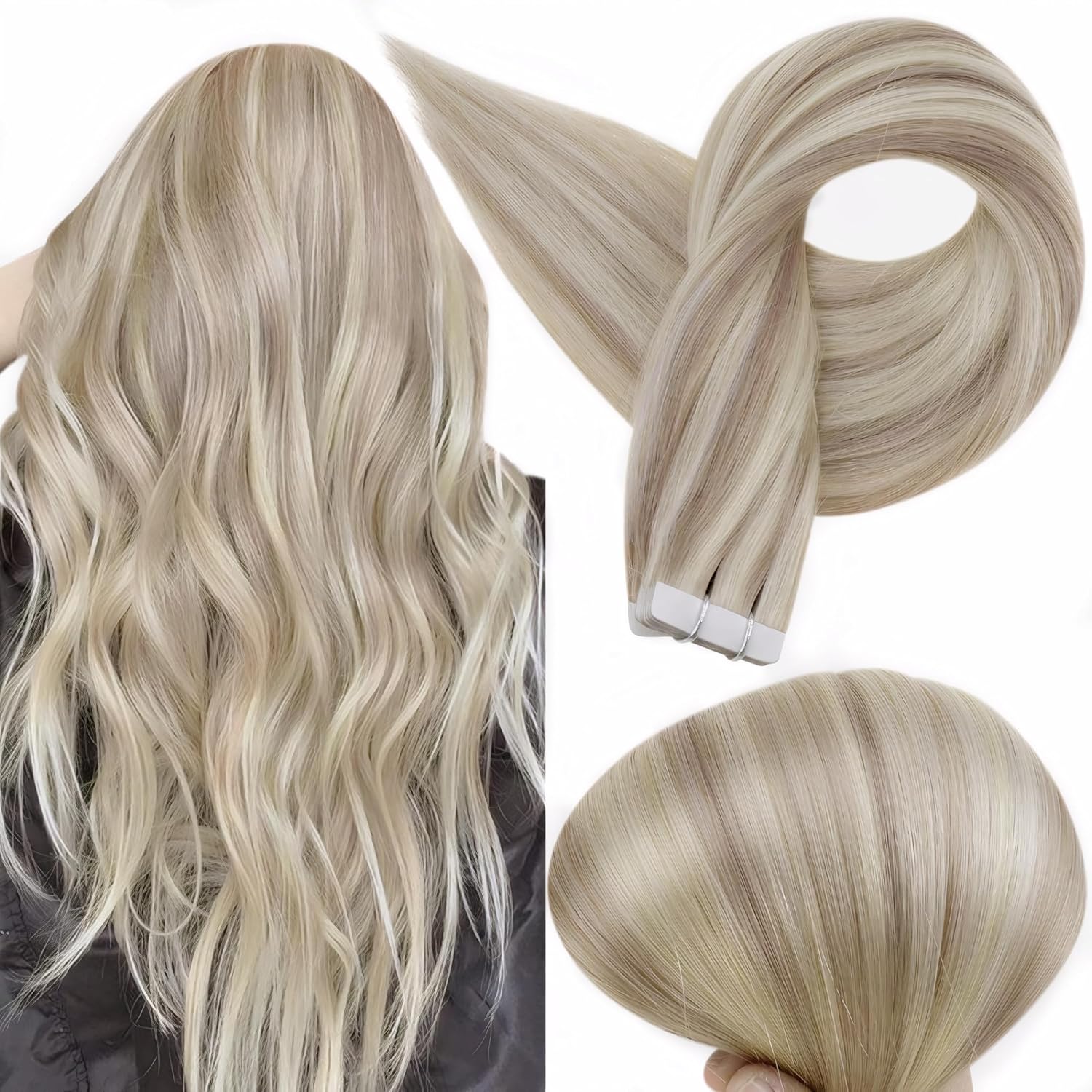 Detalle de Full Shine Tape-In Extensions 61 cm 💇♀