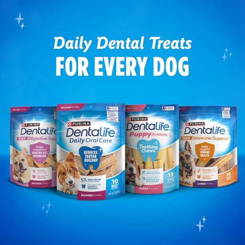 Thumbnail 10 de Dentalife Daily Dental Chews for Large Dogs, 18 ct Pouch (Purina Dentalife)