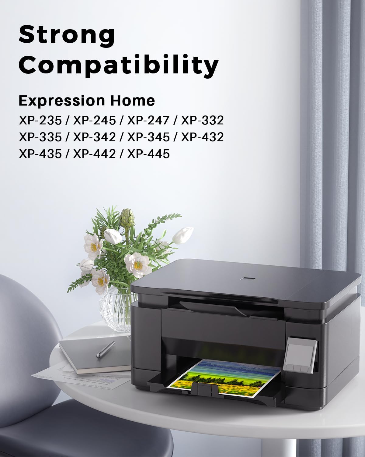 Detalle de Skydo 29XL Cartucce d'inchiostro Compatibili per Epson (5 pezzi) – Nero x2 e Colori (Ciano, Magenta, Giallo) per XP-235/XP-245/XP-255/XP-345/XP-435/XP-247/XP-332
