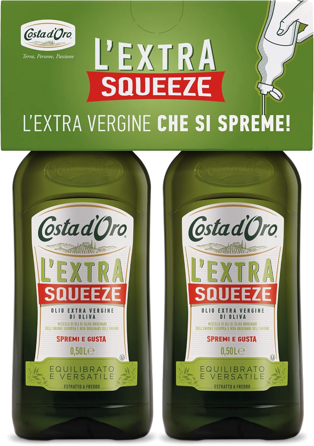 Costa d'Oro Extra Squeeze 500 ml 🫒