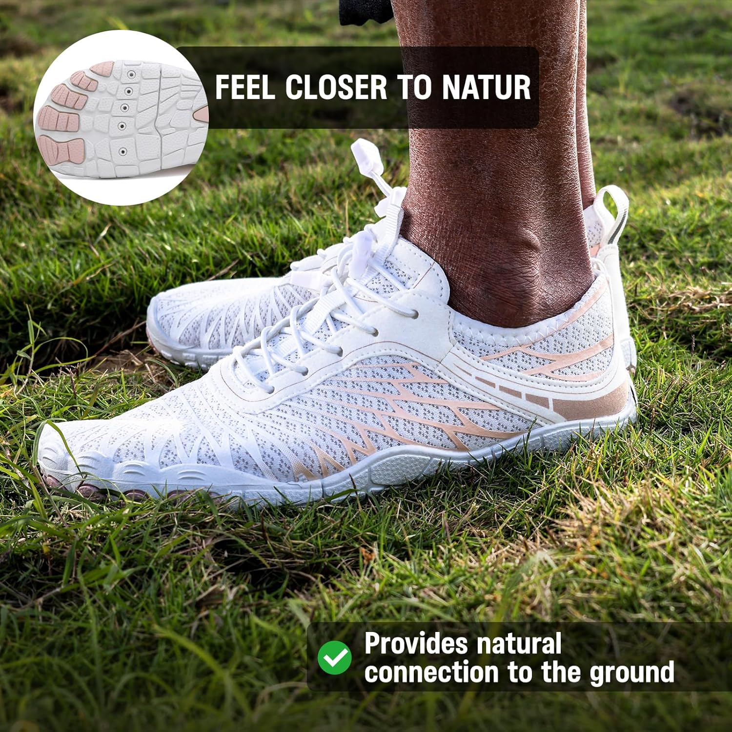 Thumbnail 3 de Barezoey 2026 Barefoot Shoes for Women & Men — Wide Toe Box, Lightweight, Non-Slip Comfort