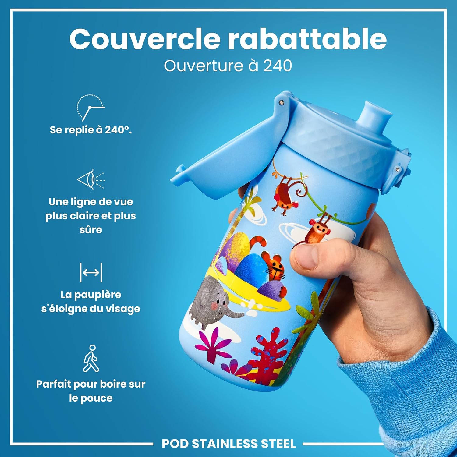 Thumbnail 4 de ion8 Gourde enfant 400ml
