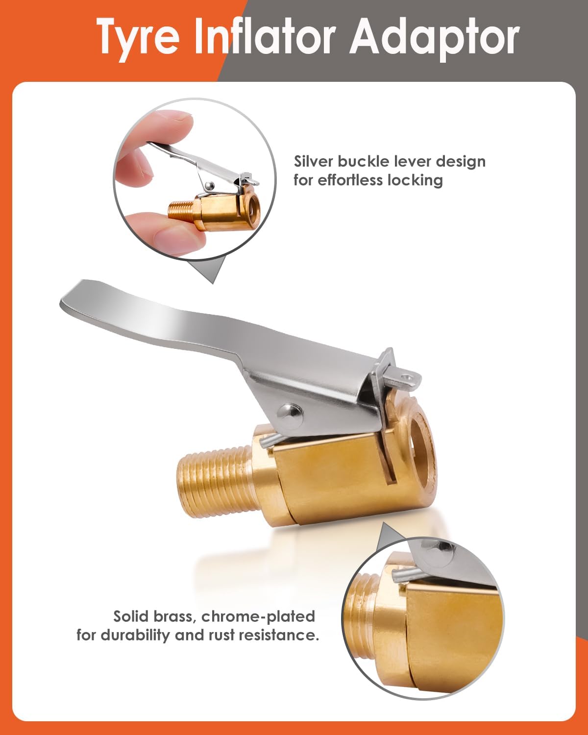Thumbnail 3 de BUNTOR tyre inflator adapters set 8mm