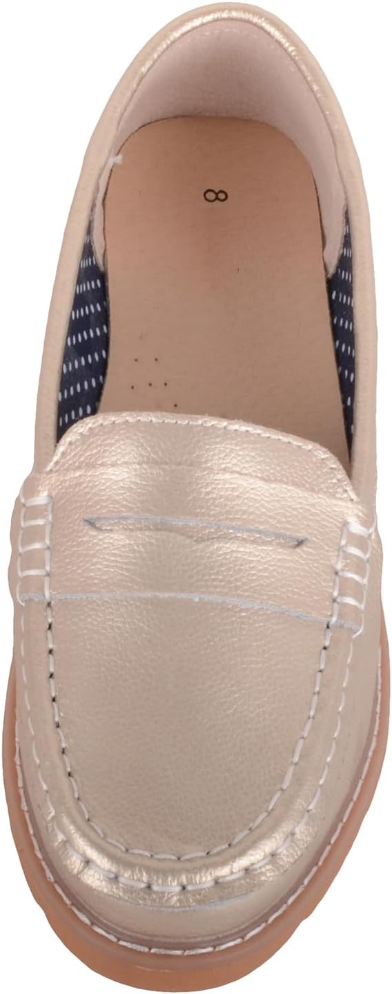 Thumbnail 1 de Womens Easy Slip On Summer Boat Loafer Shoe with Chunky Sole