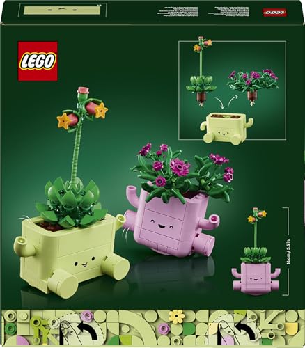 Thumbnail 8 de LEGO Botanicals Plantas Bailarinas (11506): set con 2 plantas y macetas pastel para decorar interiores