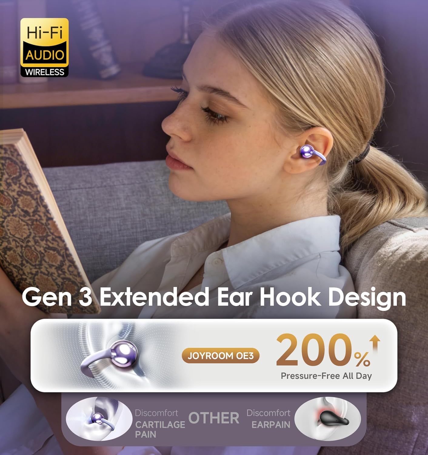 Thumbnail 2 de King Lucky Next-gen Clip Earbuds