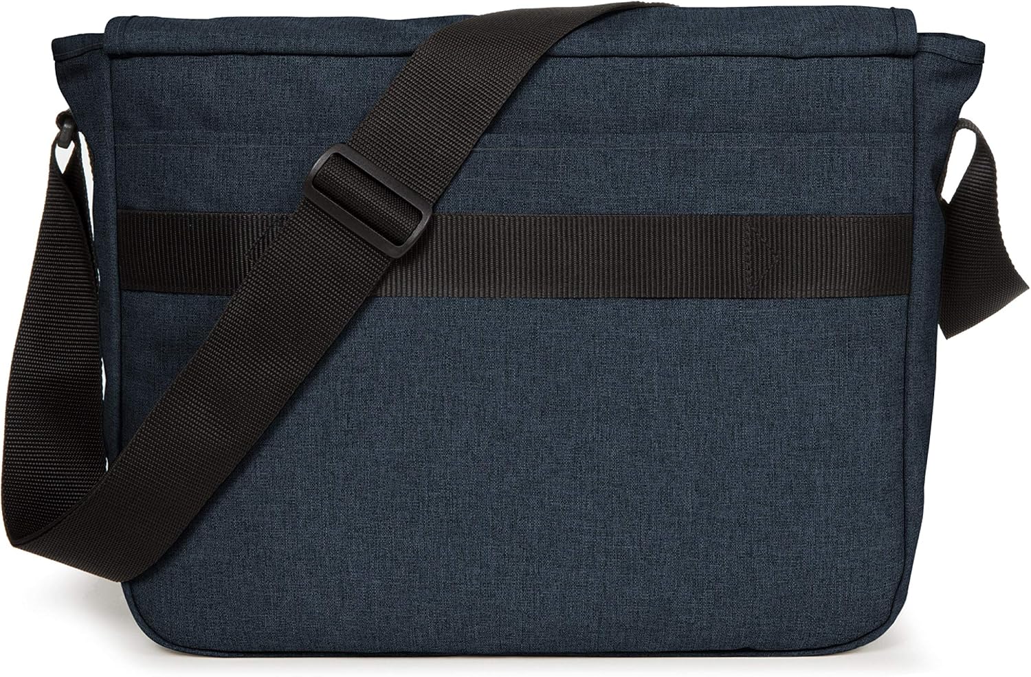 Detalle de Eastpak Delegate + Sac Bandoulière 20 L – Triple Denim (Bleu), nylon robuste et compartment ordinateur