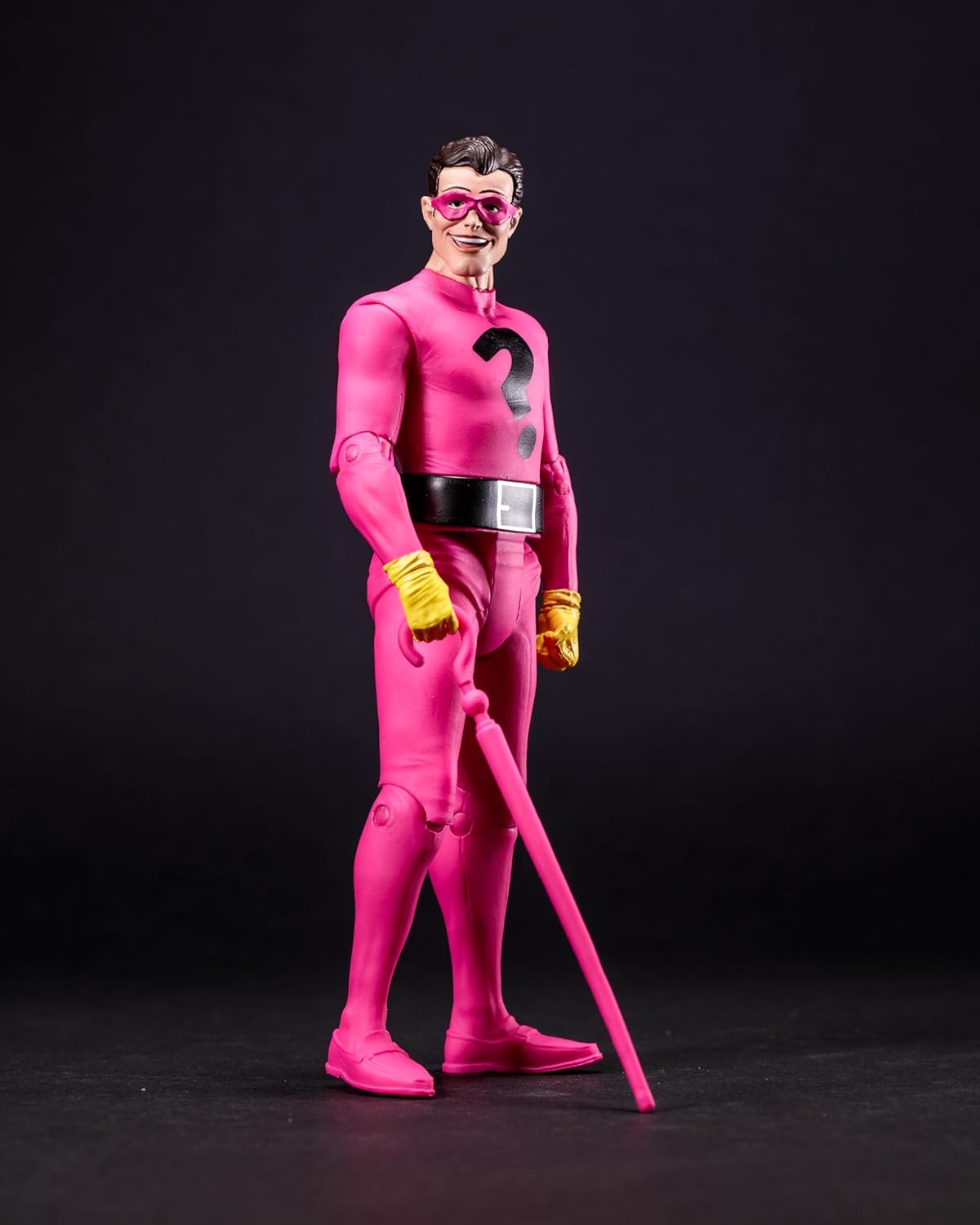 Thumbnail 1 de McFarlane Toys DC Retro L’Enigmista (Le nuove avventure di Batman) action figure da 6 pollici con accessorio