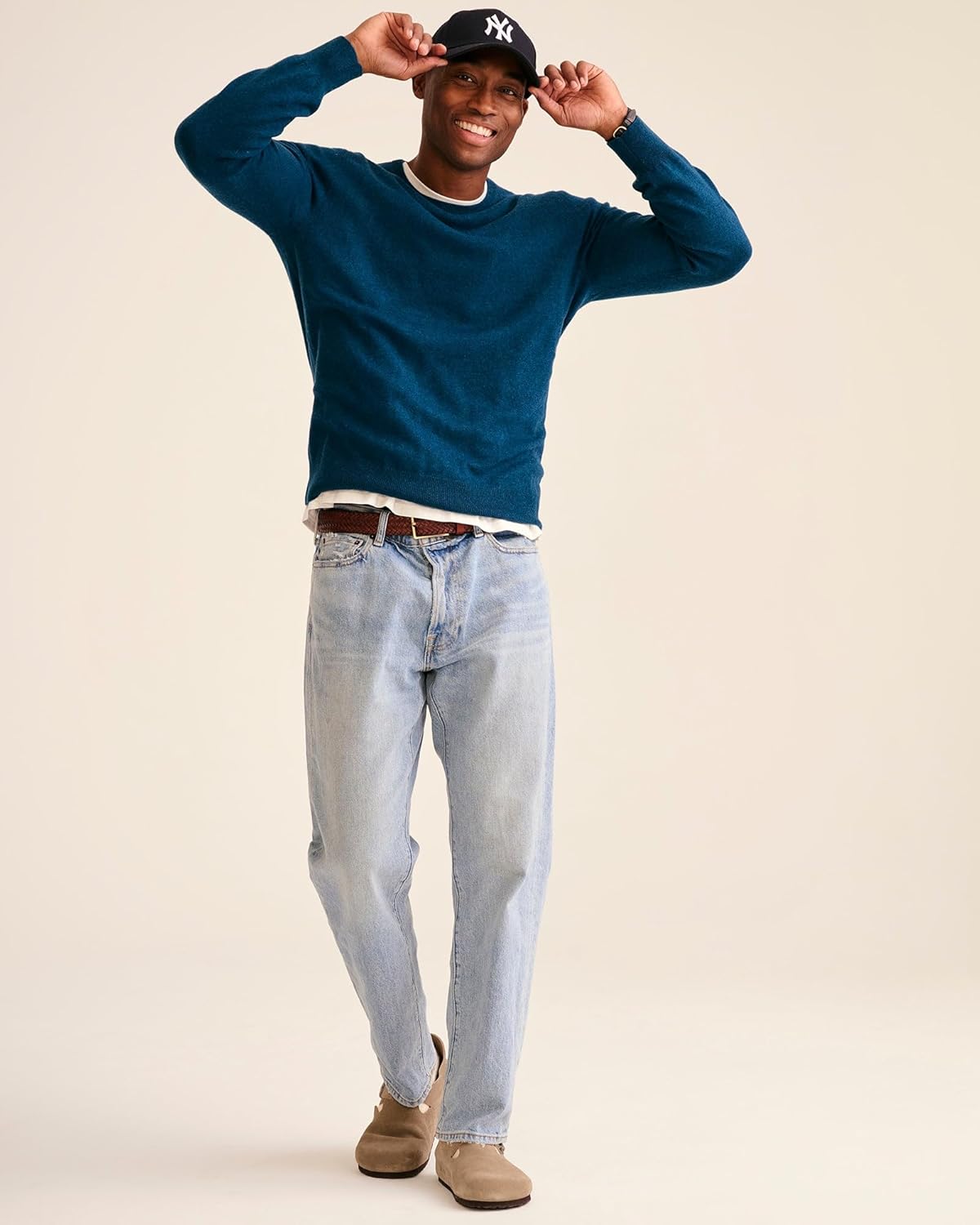 Thumbnail 1 de NAADAM The Original Cashmere Crewneck Sweater – pull-over en cachemire pour homme (Lot de 1)