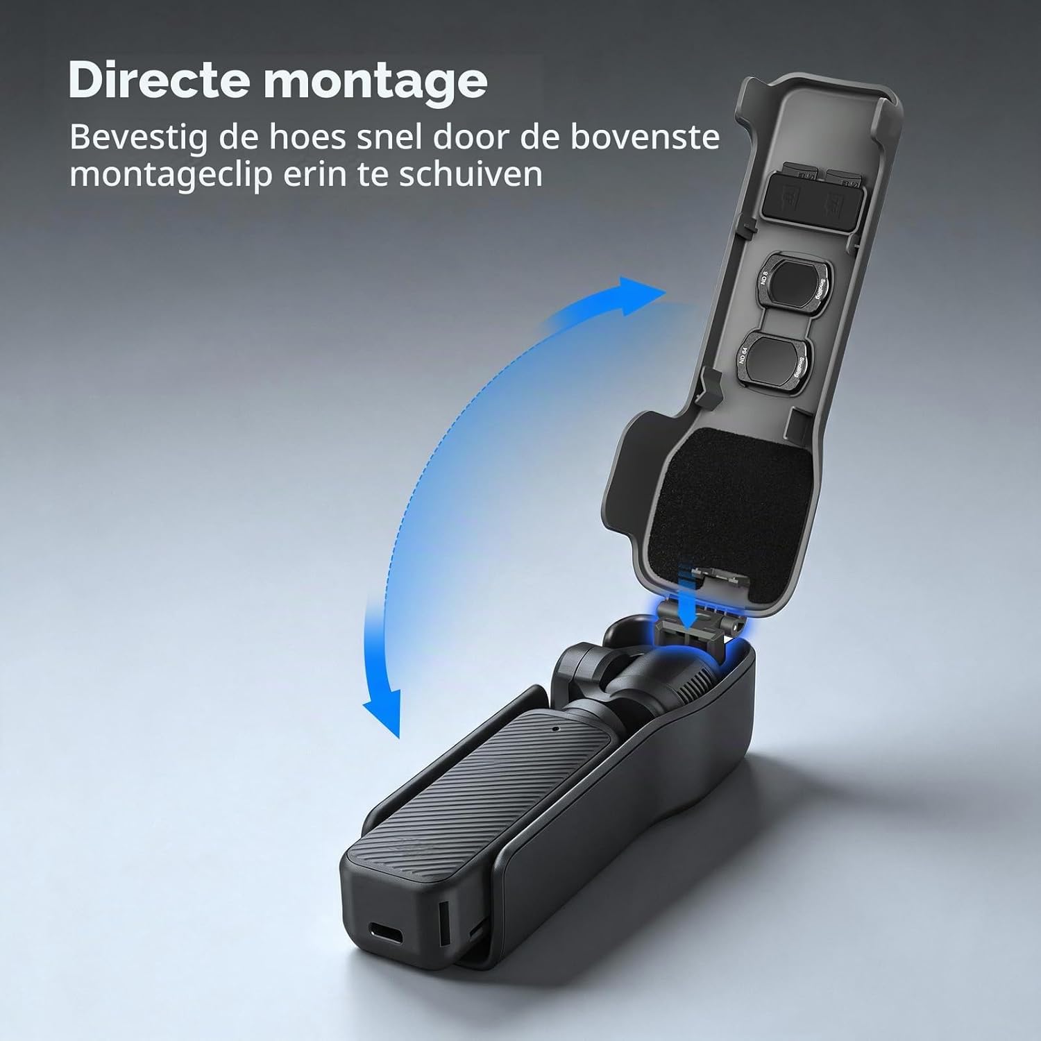 Thumbnail 4 de SMALLRIG 5610 harde beschermhoes voor DJI Osmo Pocket 3 met accessoirevakken