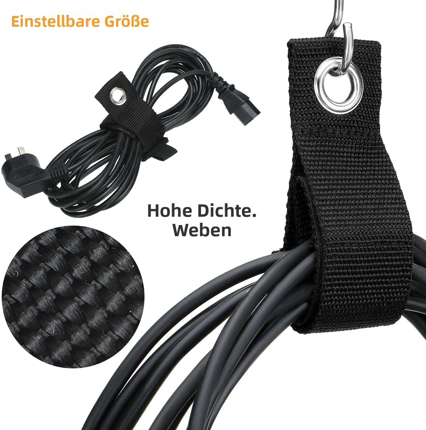 Thumbnail 2 de Kabel Organizer Kabelriemen Hochleistungs-Set