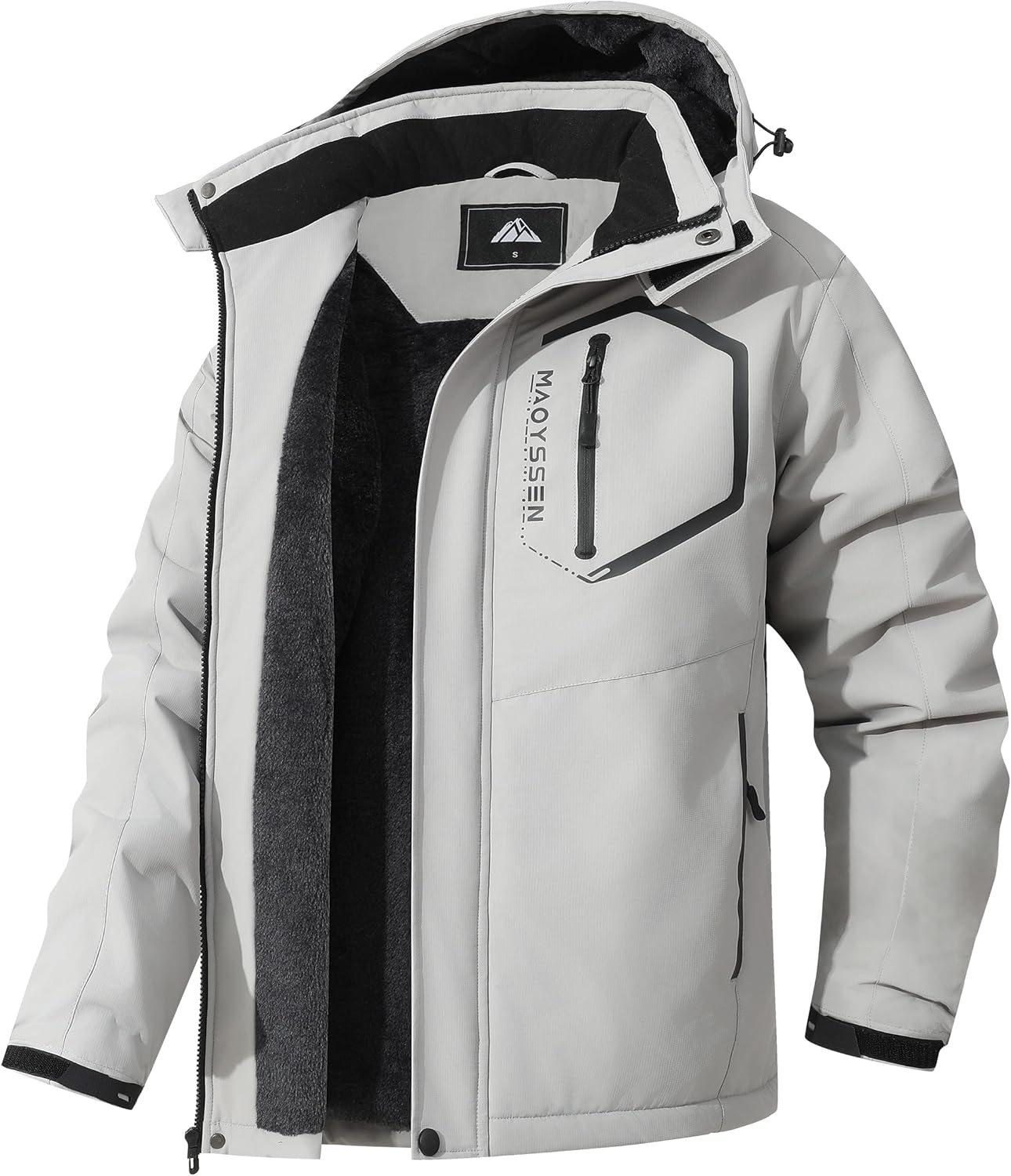 Thumbnail 3 de MAOYSSEN Men's Mountain Ski Jacket waterproof 1️⃣