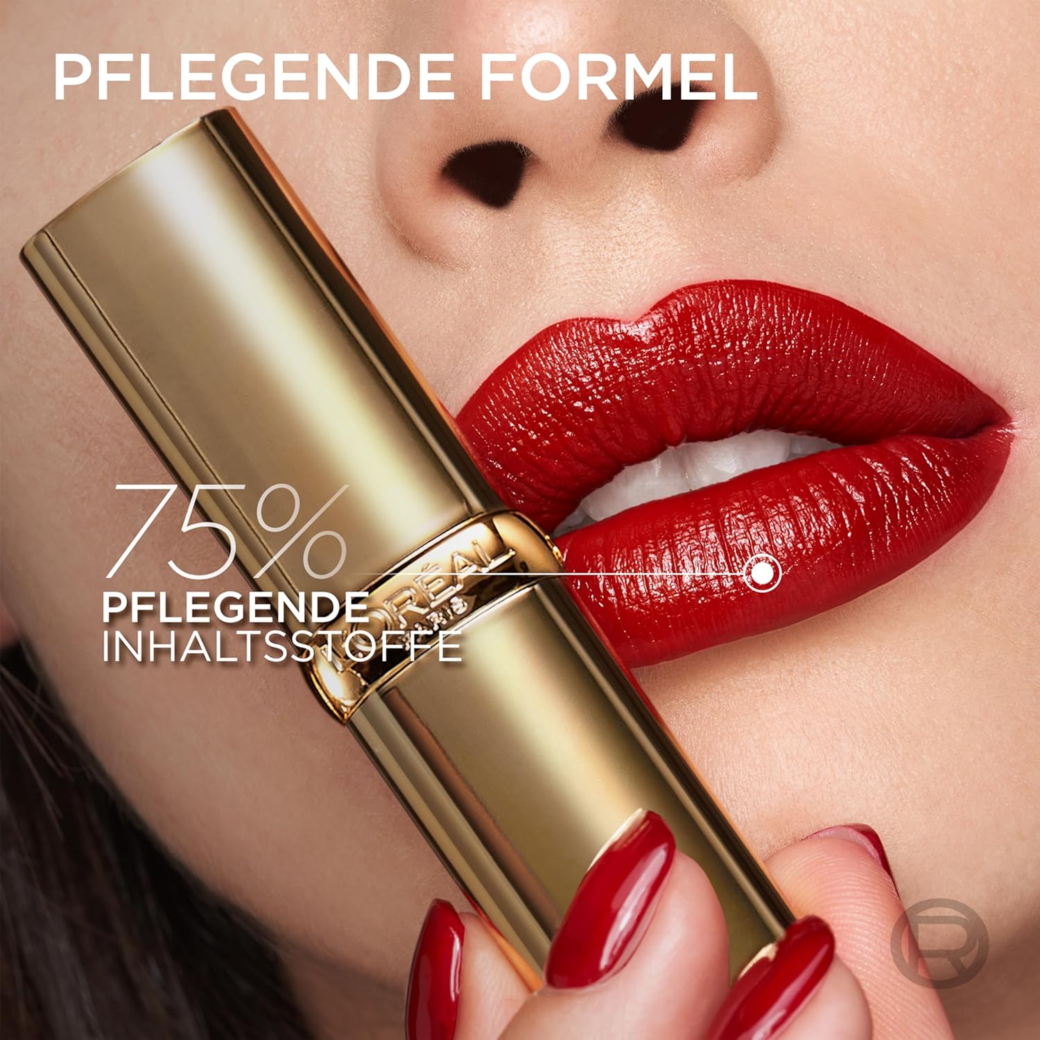 Thumbnail 3 de L’Oréal Paris Color Riche Satin Lippenstift Nr. 303 Rose Tendre – Pflegender Satin-Finish mit Arganöl & Vitamin E (4,3 g)