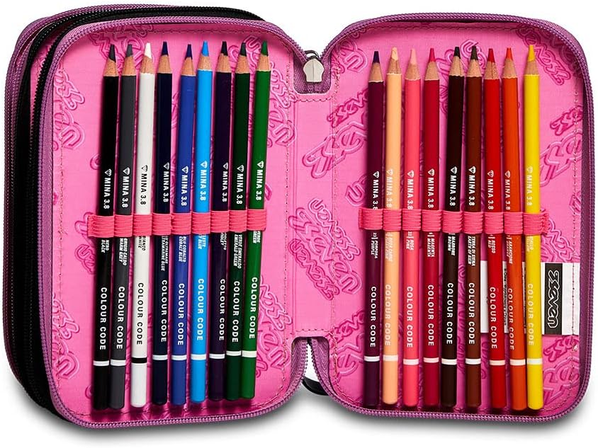 Thumbnail 3 de Seven Trousse à Crayons – Trousse à Stylos 3 compartiments XXL