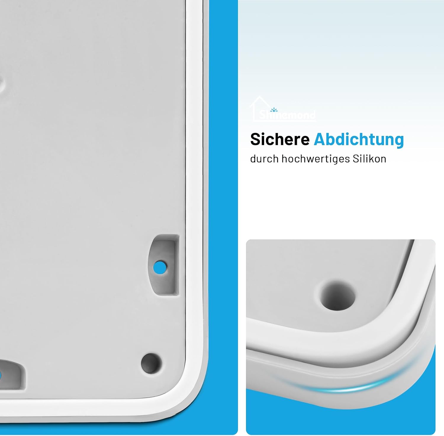 Detalle 2 de Shinemond Wartungssklappe Serviceklappe 646776/00646776 – kompatibel mit Bosch/Siemens Trocknern