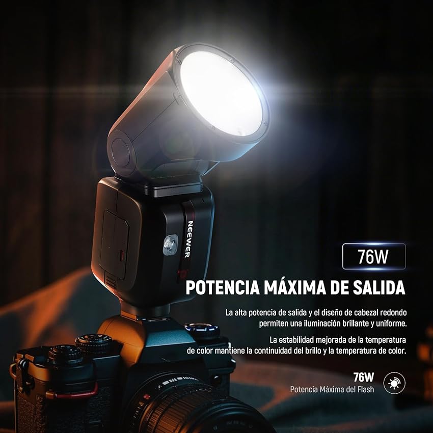 Thumbnail 1 de NEEWER Z2PRO-N 76Ws Speedlite TTL para Nikon 📷