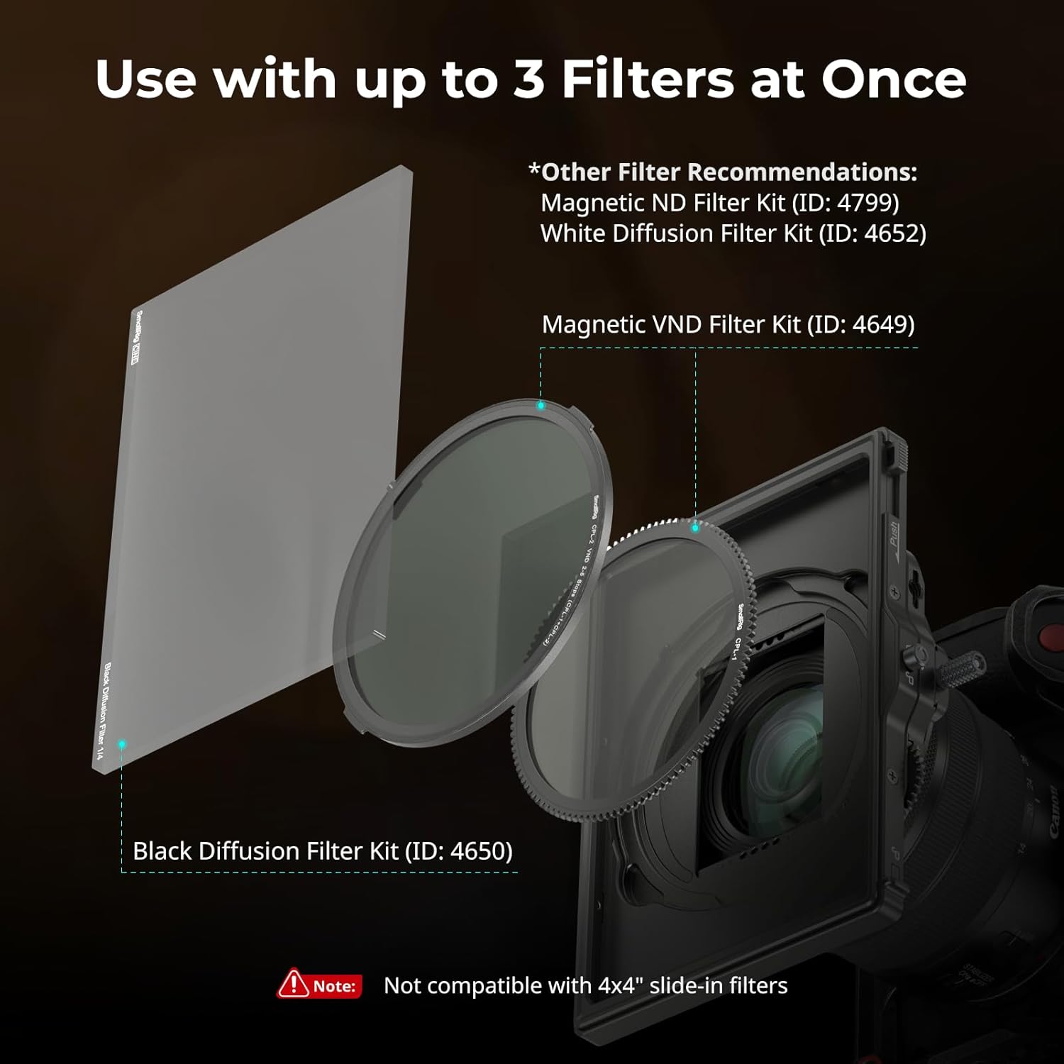 Thumbnail 6 de SmallRig Matte Box 67–82 mm Top Flag