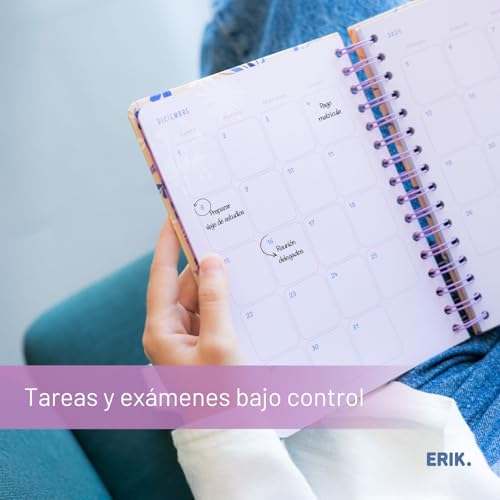 Thumbnail 3 de Grupo Erik Agenda Amelie Semana Vista A5 2025-2026, con anillas 🎒