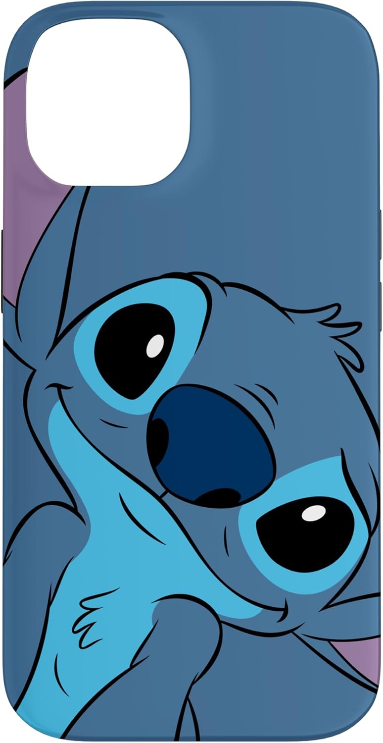 Thumbnail 3 de Coque Disney Lilo & Stitch Cute Stitch Face Slate Gray pour iPhone 15