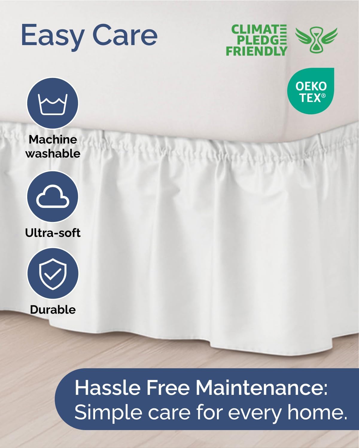 Thumbnail 5 de CGK Unlimited King wrap around bedskirt