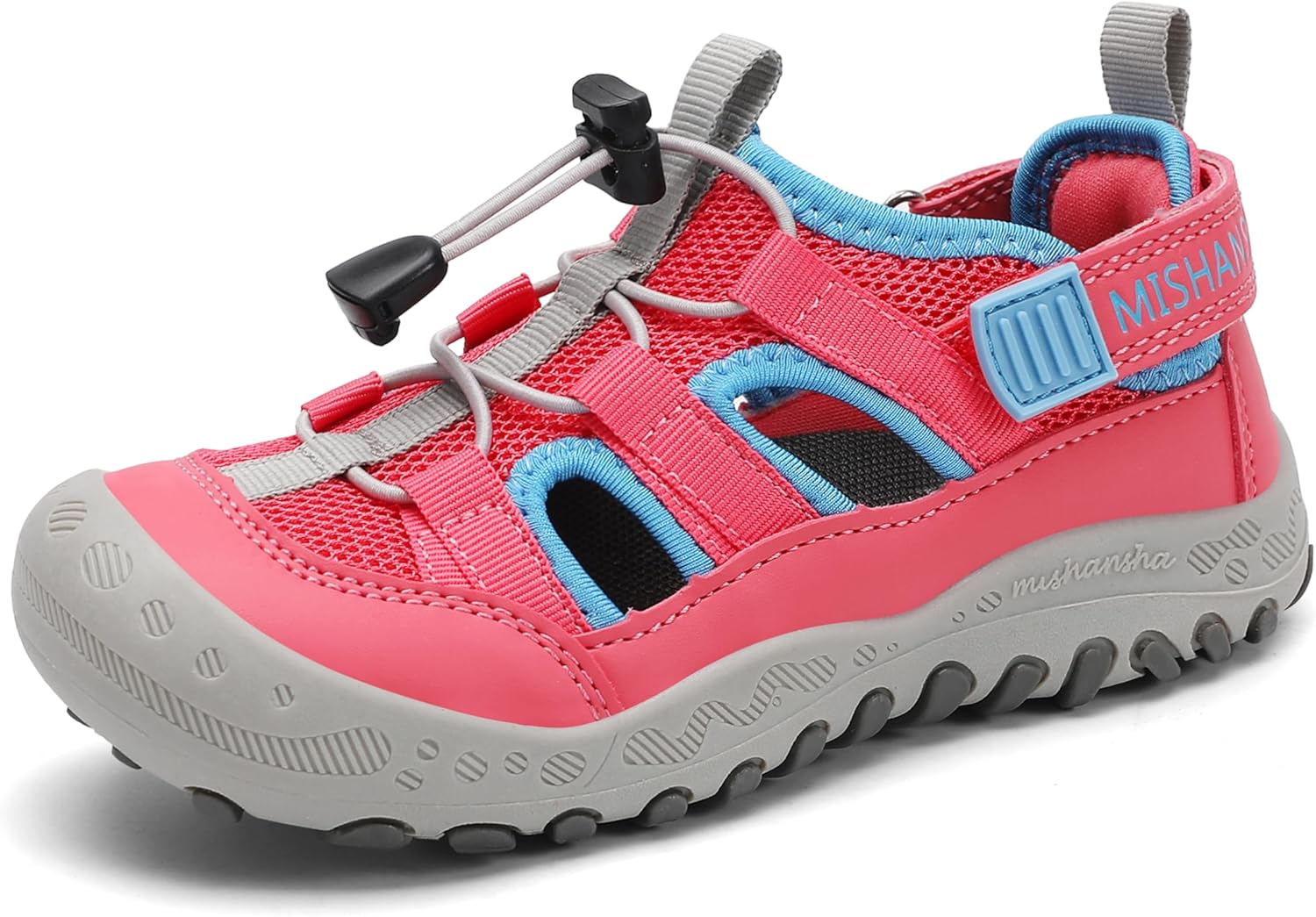 Thumbnail 6 de Mishansha Geschlossene Sandalen Mädchen Sommer – gepolsterte EVA-Einlegesohle für mehr Komfort
